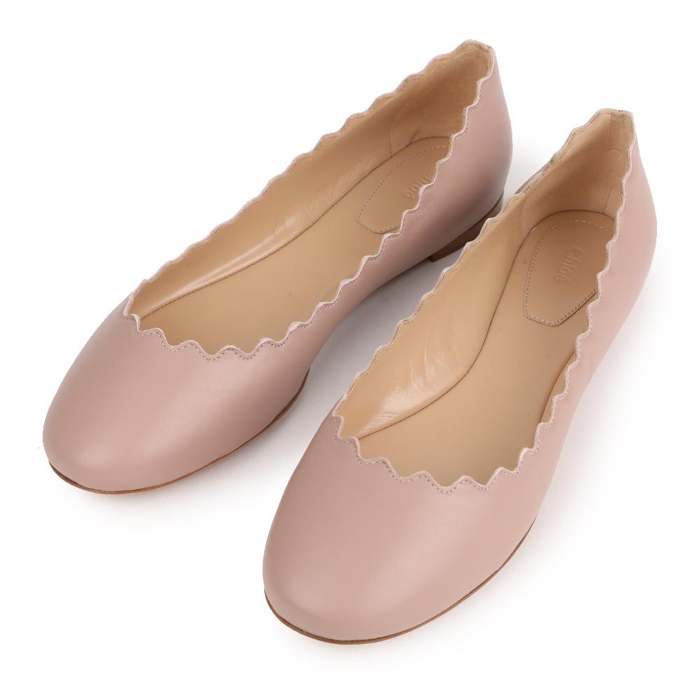 Chloe Lauren Ballerina Flats Women’s Leather Flat Shoes CHC16A16075 26C