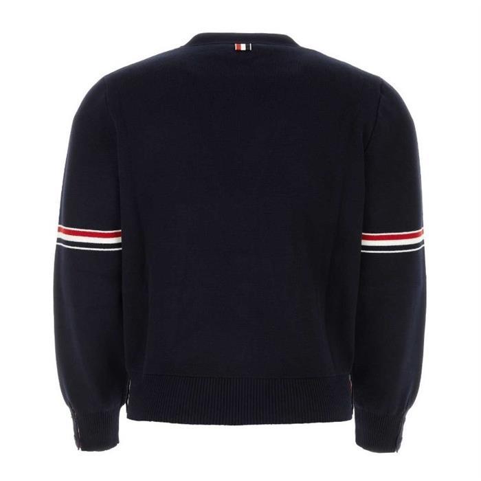 THOM BROWNE Arm Band Milano Stitch Knit Cardigan MKC310A Y3007 415