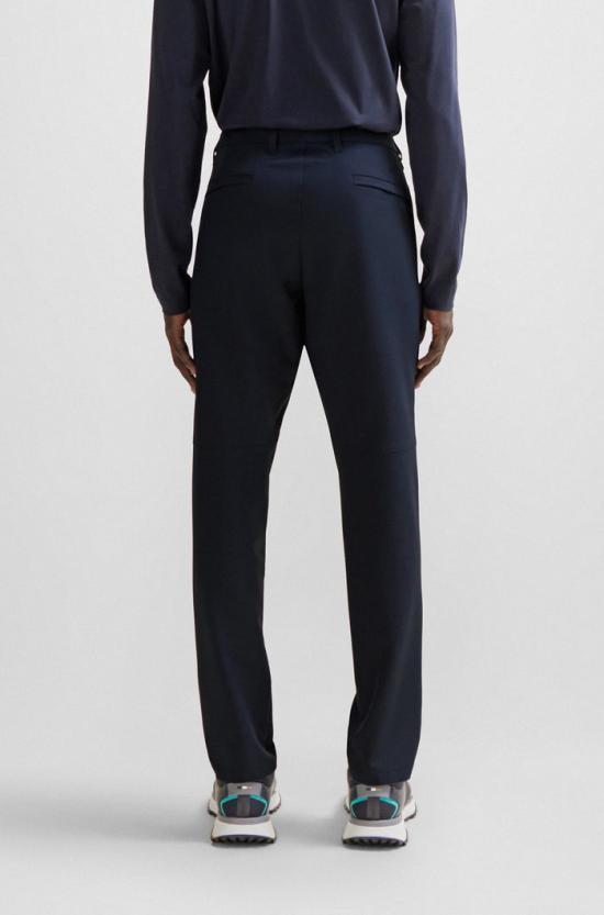 HUGO BOSS Men's Suit Dress Pants 50495487402 DARK BLUE DOM
