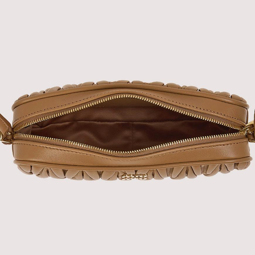 Miu Miu Matelassé Leather Pouch Shoulder Bag for Women 5NE024 AFPP F098L 1