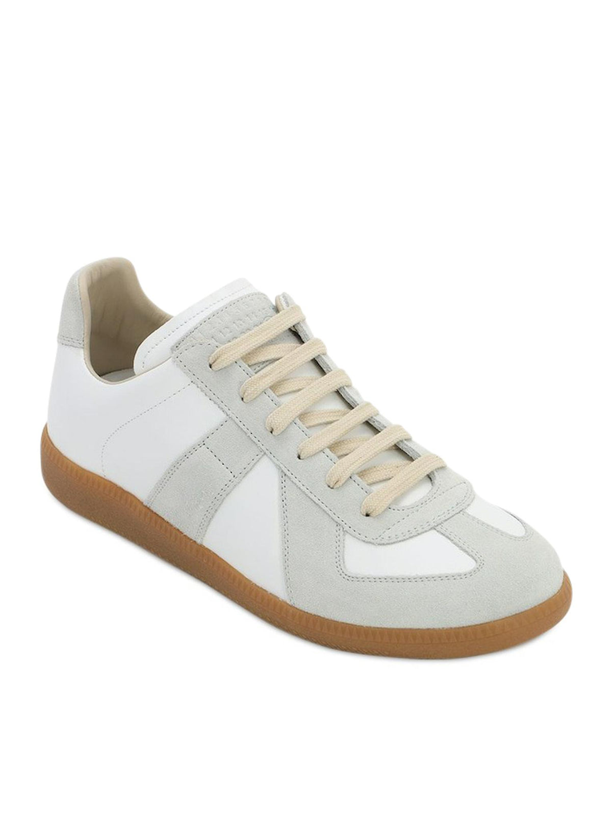Maison Margiela Dirty White Low-Top Sneakers