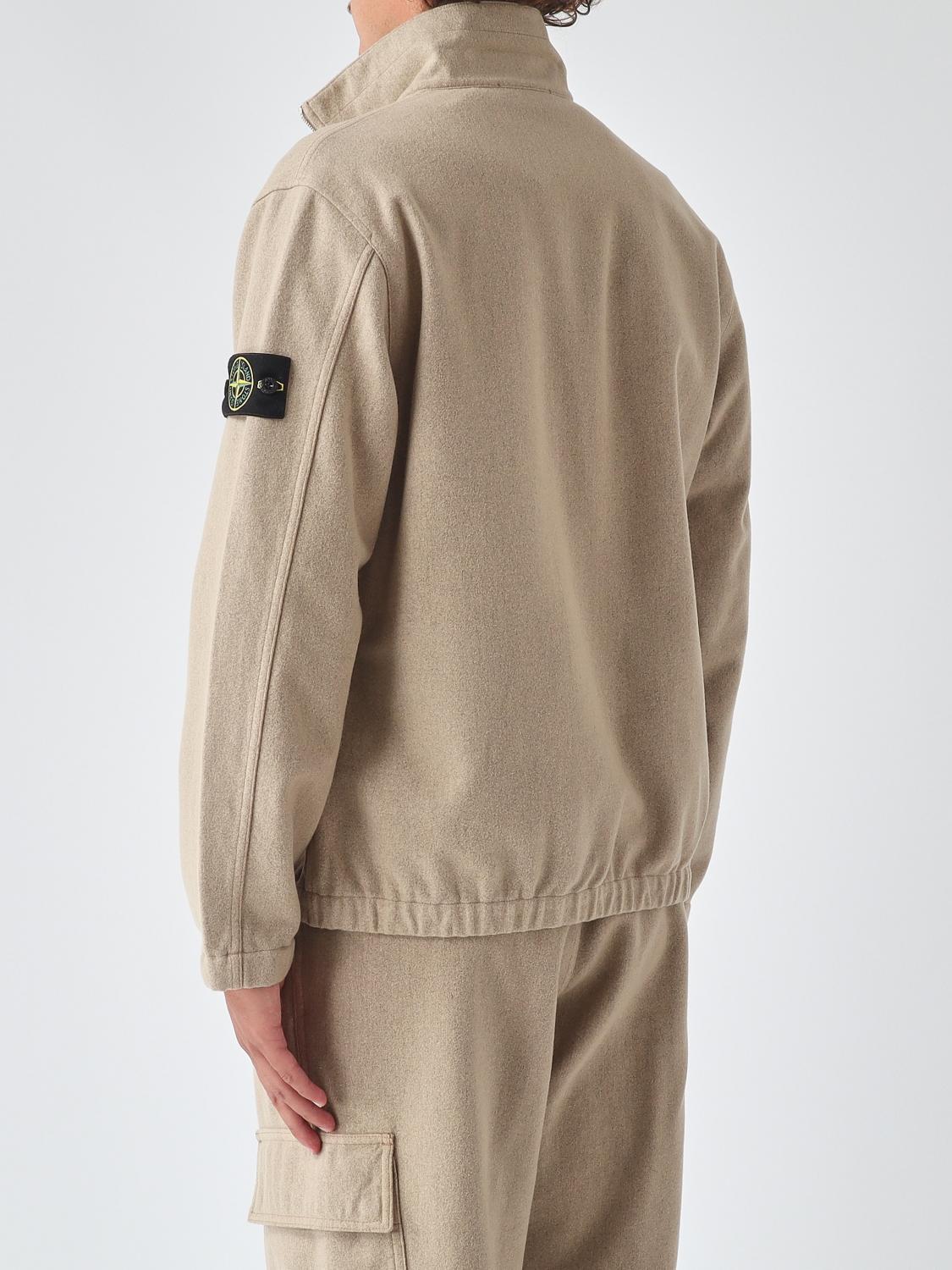 STONE ISLAND Long Sleeve Cotton Shirt Navy Men