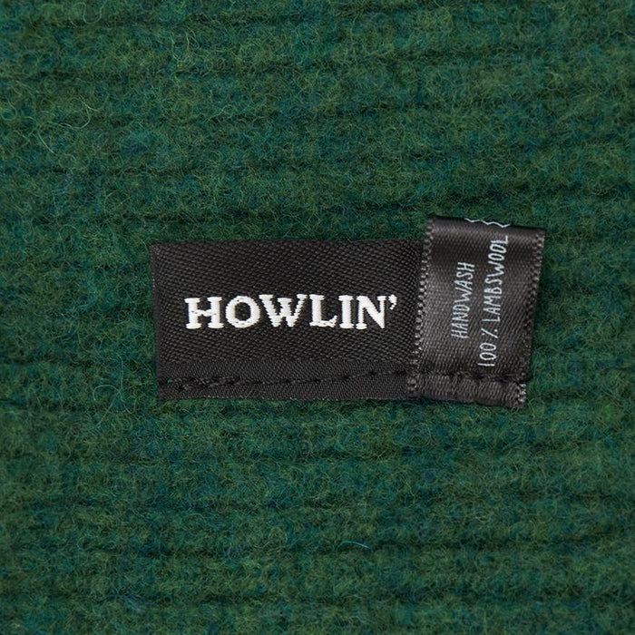 HOWLIN Green Knit Beanie Unisex