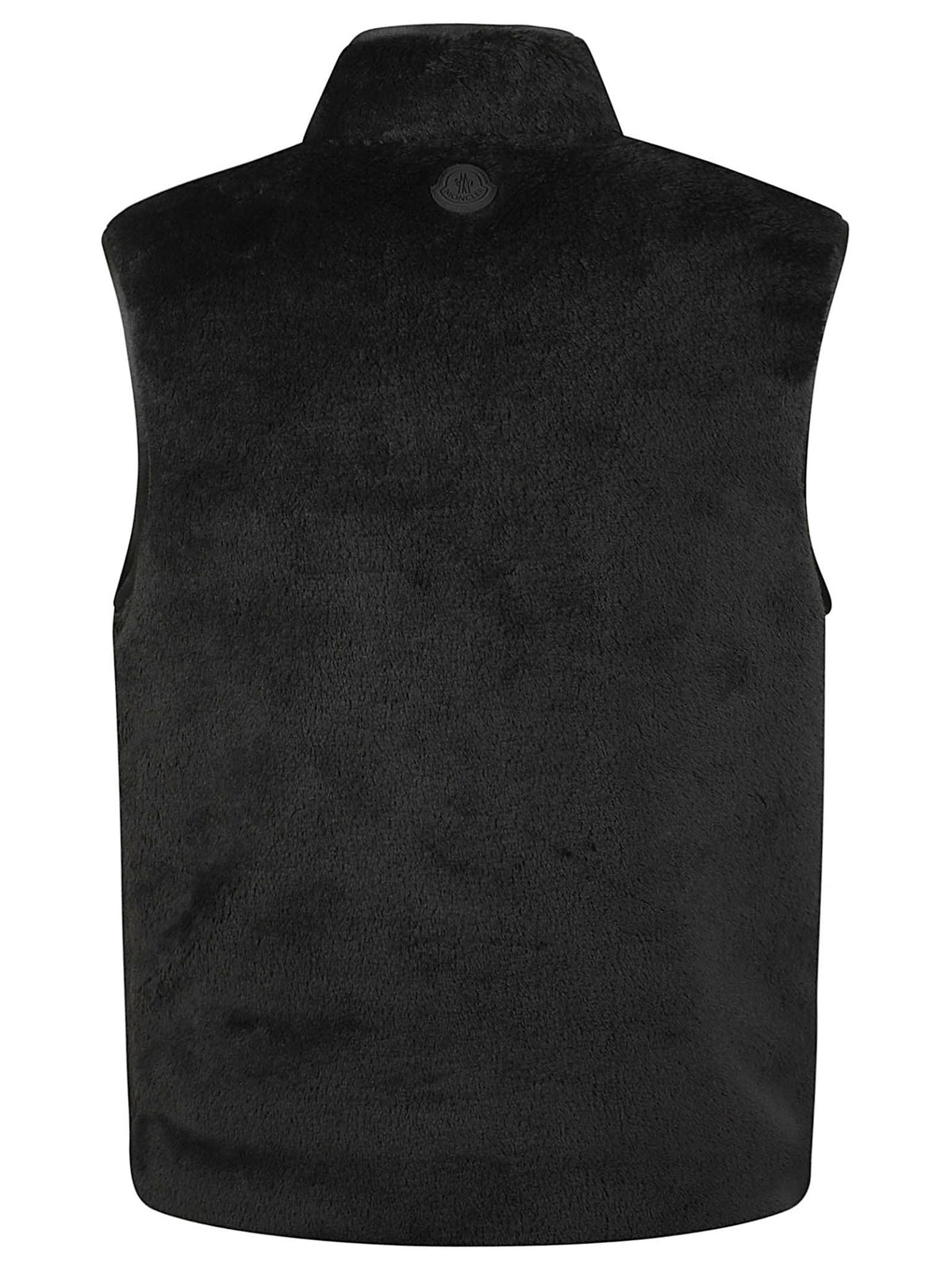 Moncler Black Down Puffer Vest for Men