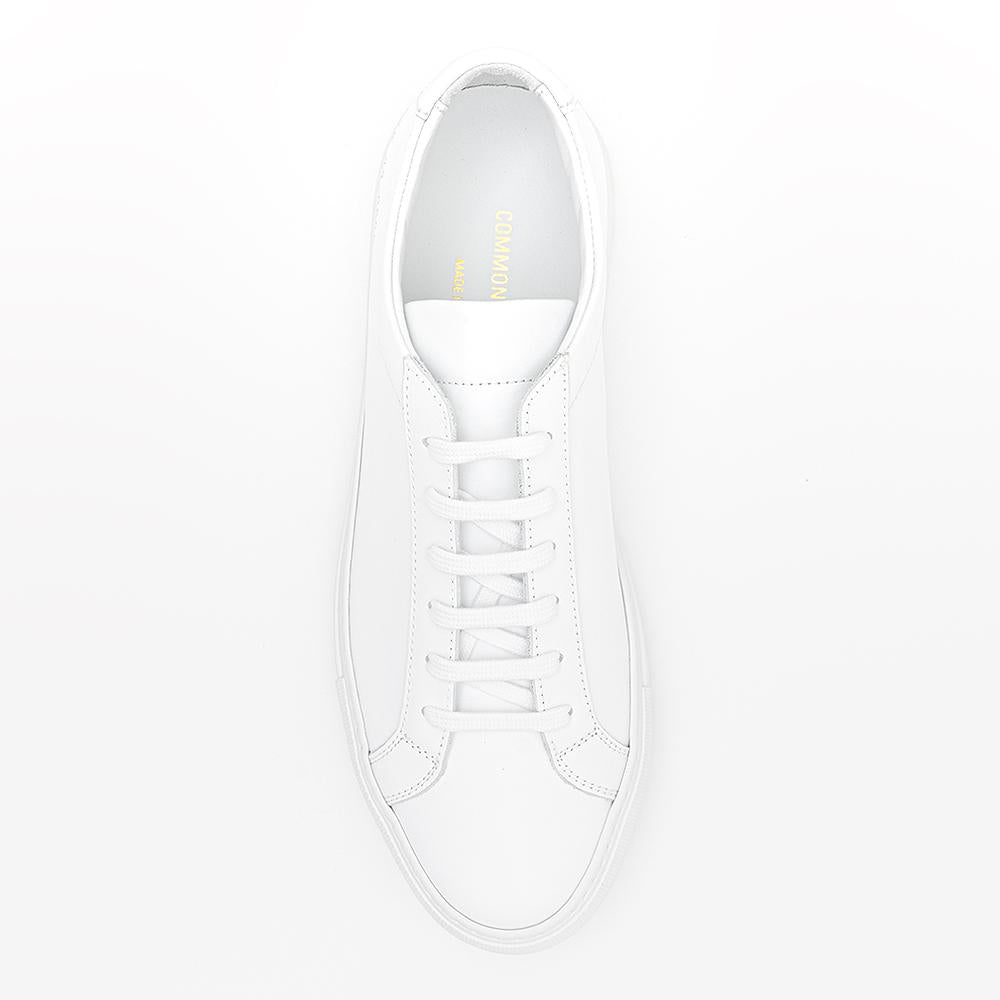Common Projects Achilles Low White Leather Sneakers Unisex
