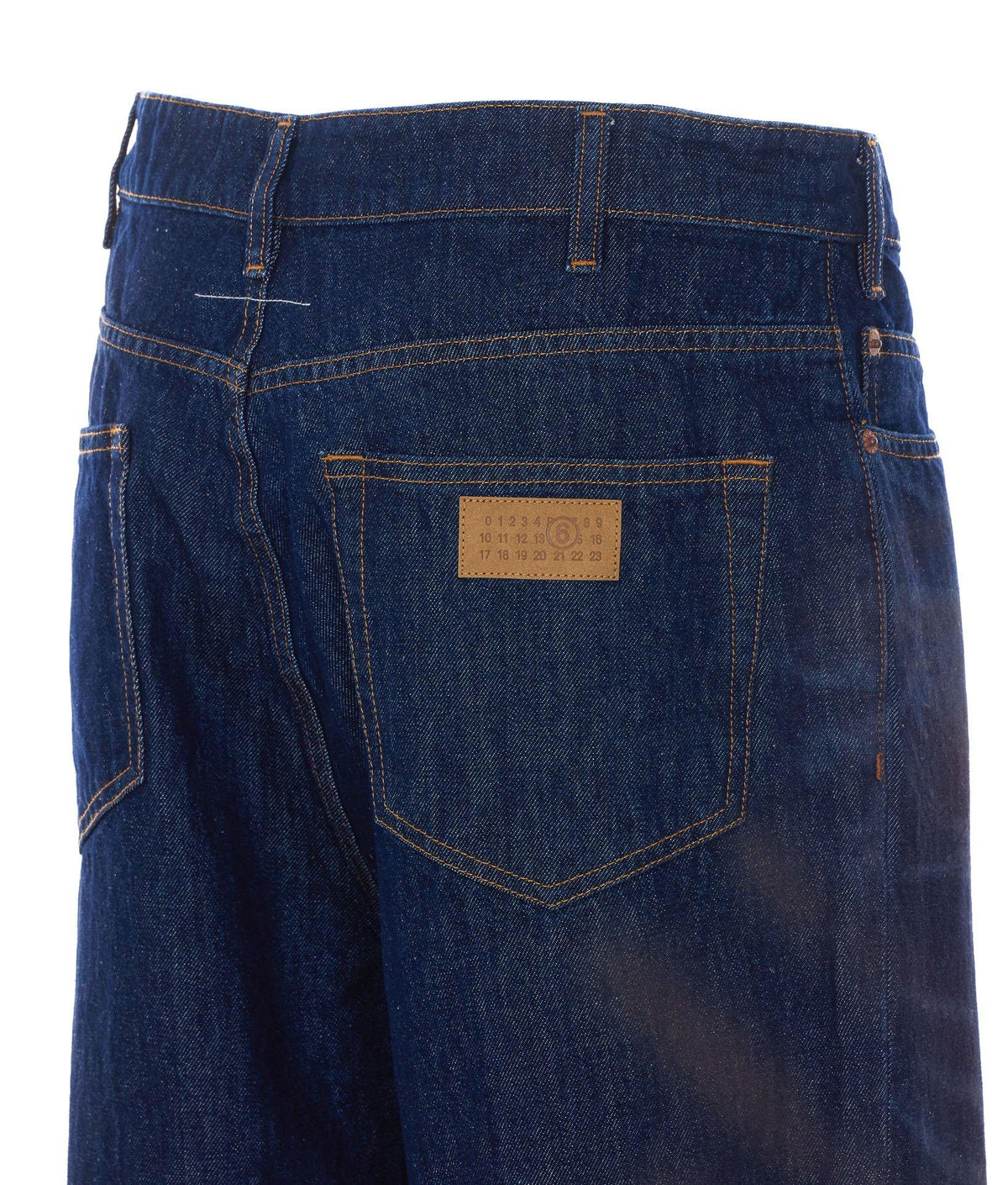 Maison Margiela Blue Slim Fit Denim Jeans for Men