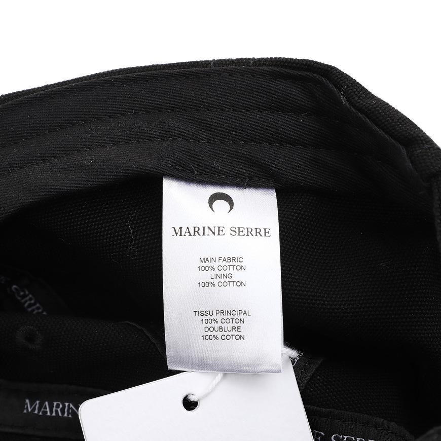 Marine Serre Unisex Moon Jacquard Baseball Cap UHG001 CWOV0029 BK99