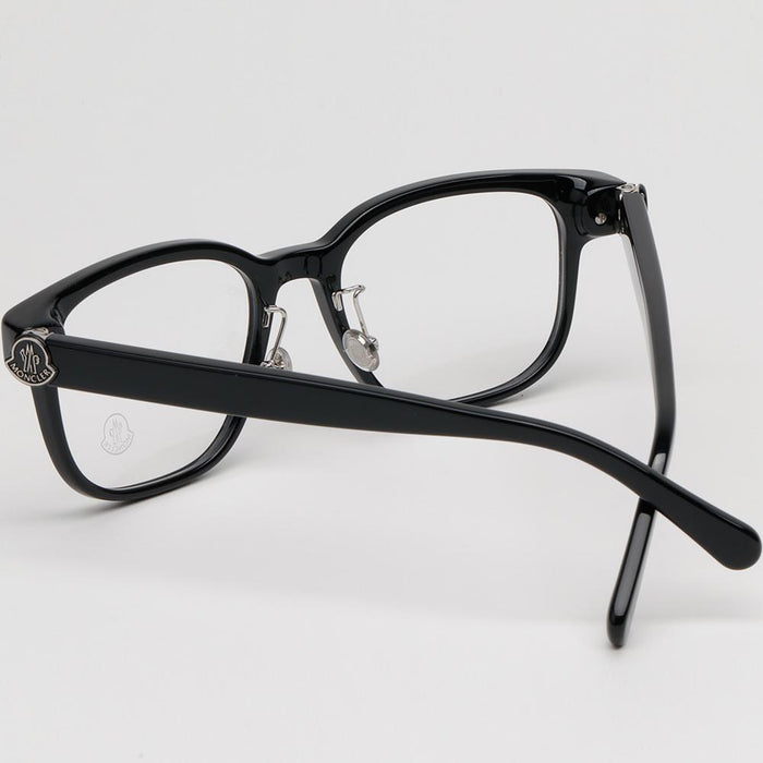 Moncler Asian Fit Square Acetate Eyeglass Frames Unisex ML5200D 001