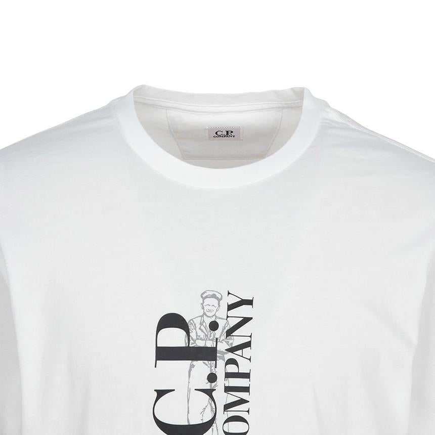CP Company Men’s Short Sleeve T-Shirt 20CMTS084A 005100W 103