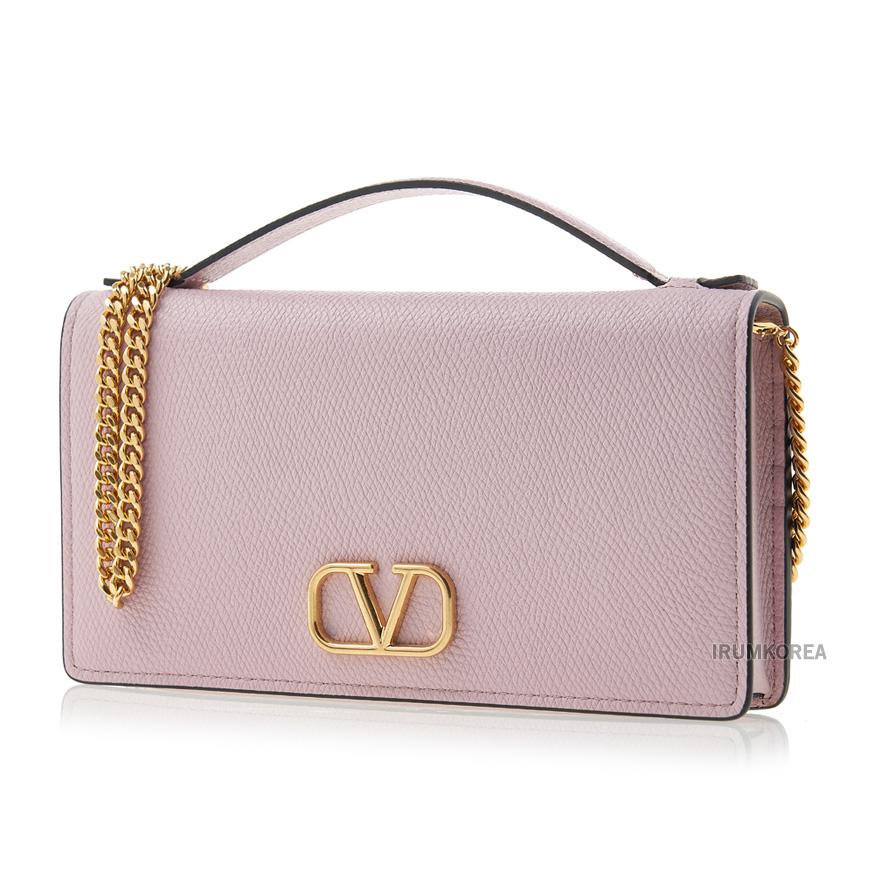 VALENTINO Garavani V-Logo Flap Shoulder Bag for Women 3W2P0W42 SNP 6E0