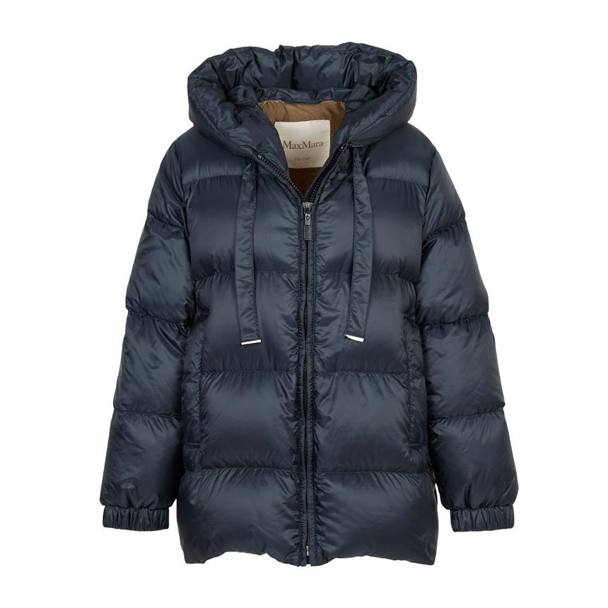 Max Mara Cube SEIA Down Puffer Jacket Brown