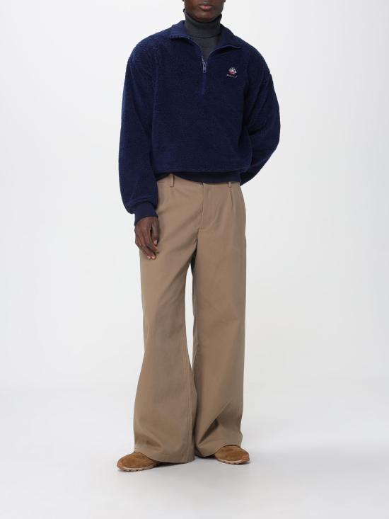BALLY Blue Turtleneck Knit Sweater for Men MJE09 QNY334 U591