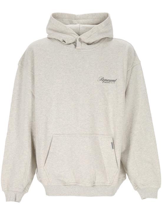 REPRESENT Women's Hoodie Pullover Sweatshirt OCM4120030 BIANCO DOM