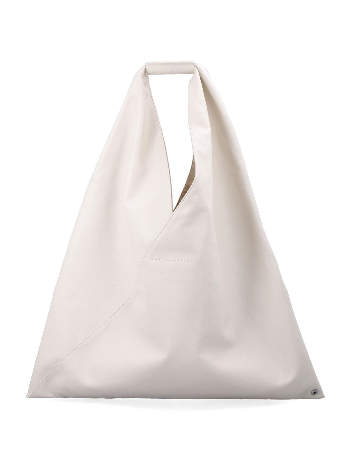 Maison Margiela Black Leather Tote Bag