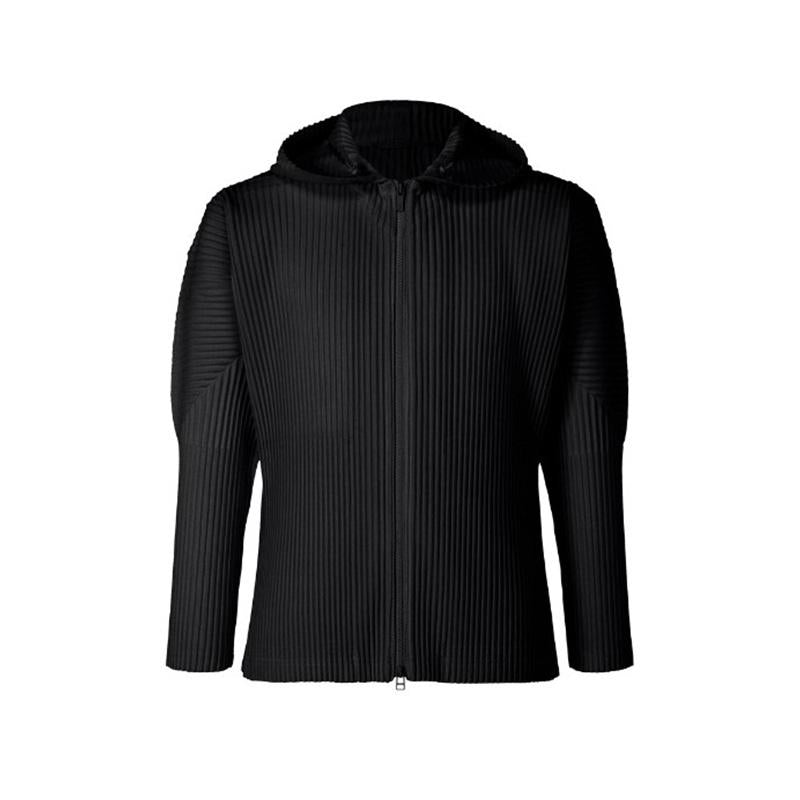 Issey Miyake Homme Plissé Monthly Color Pleated Hooded Zip-Up Jacket JL106