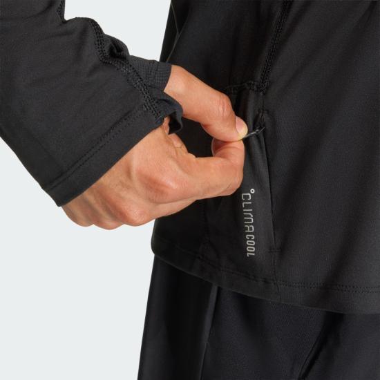 Adidas Long Sleeve Sweatshirt for Men JZ7720 Black DOM