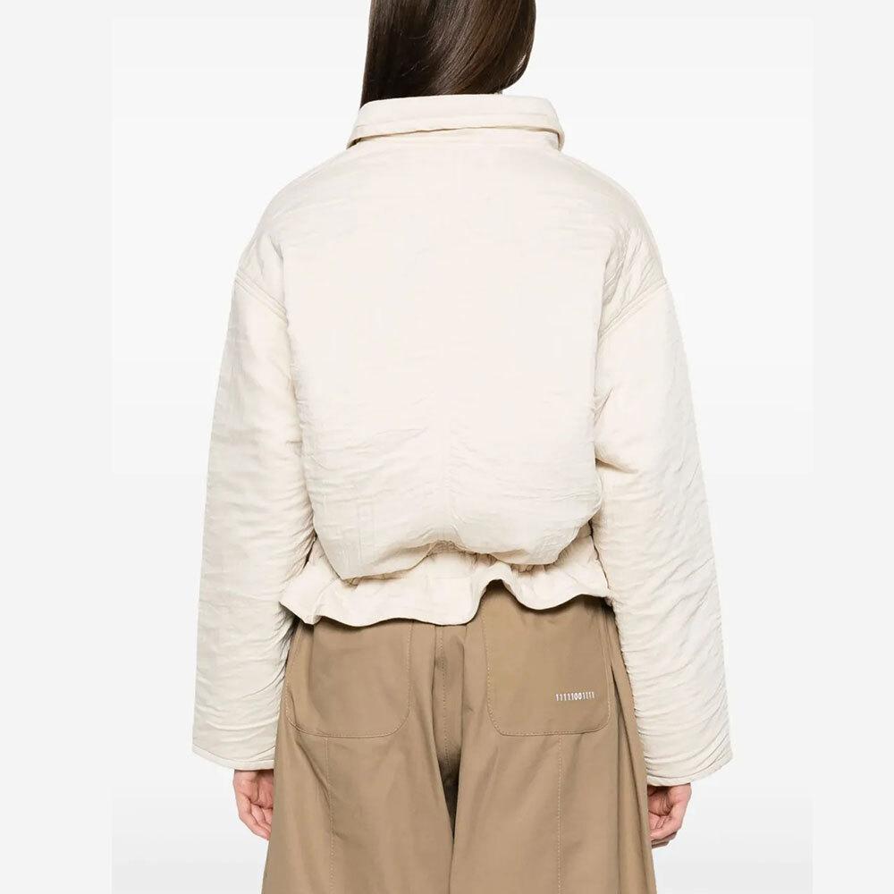 Isabel Marant Cream Puffer Jacket Women’s VE0453 FA