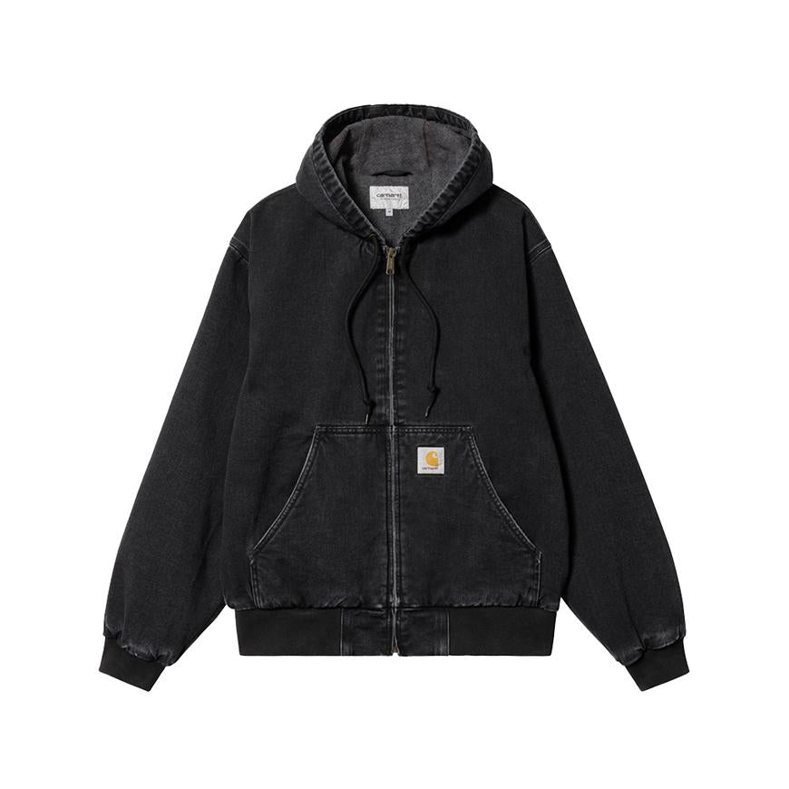 CARHARTT WIP Men’s OG Active Jacket Navy Cotton Canvas