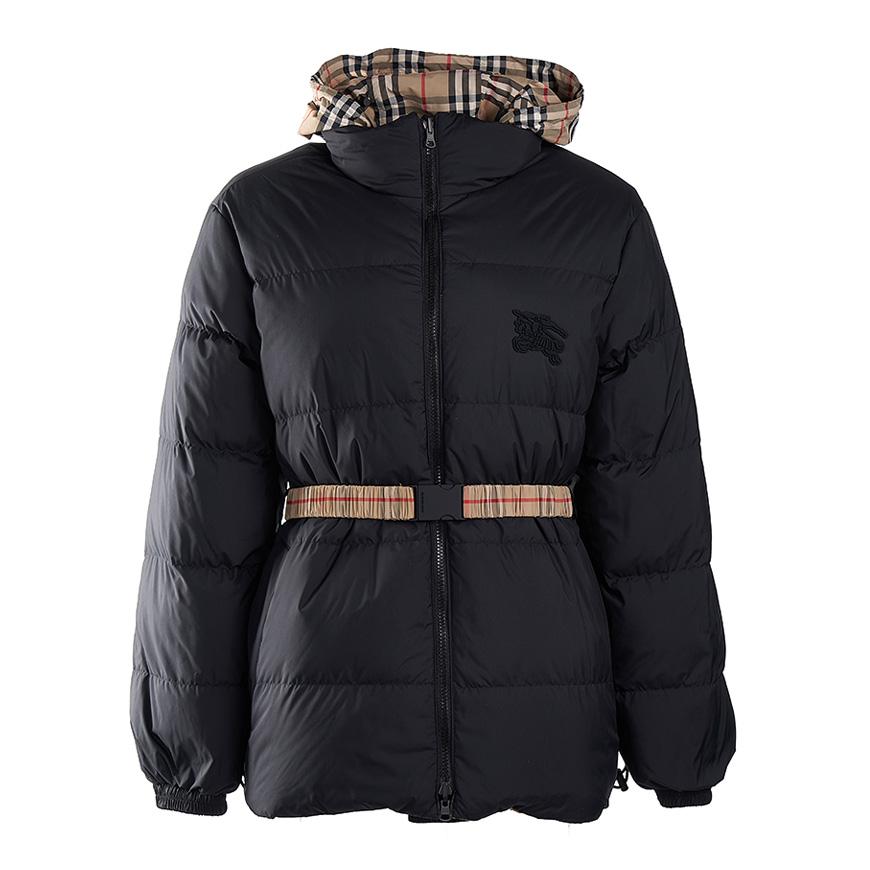 BURBERRY Reversible Check Puffer Jacket for Women 8079476 W OAKMENRE REV A7028 2