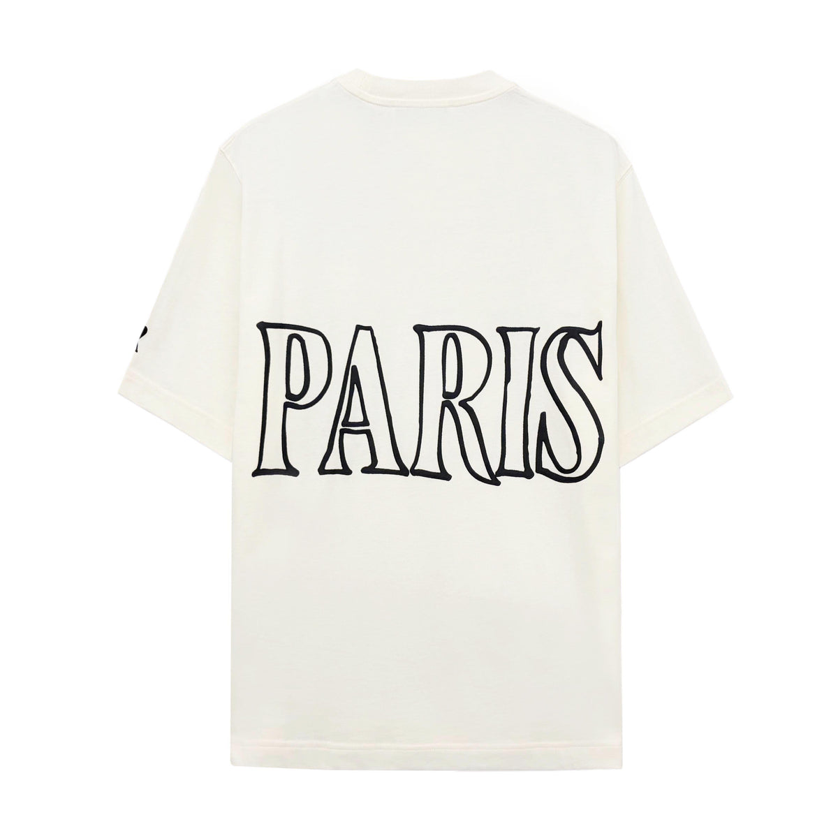 AMI Paris Line Logo Oversized Short Sleeve T-Shirt