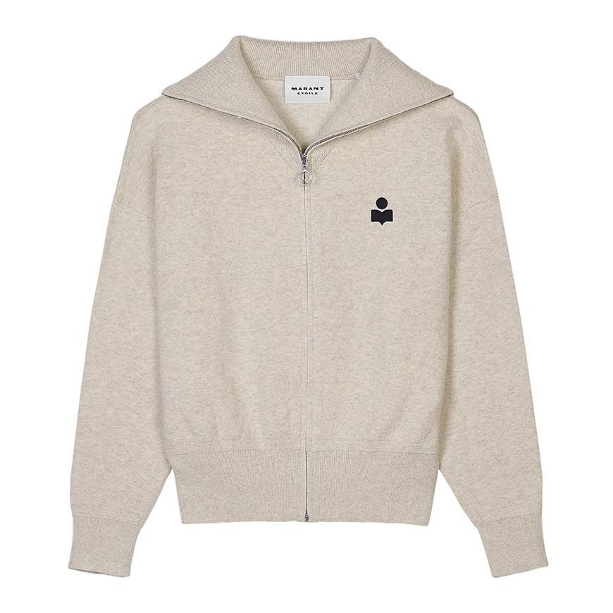 Isabel Marant Aksel Zip-Up Cardigan Women’s Knit Ivory