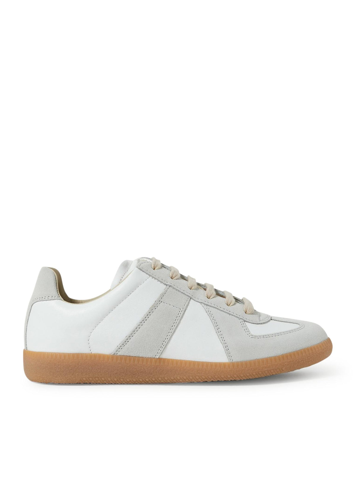 Maison Margiela Dirty White Low-Top Sneakers