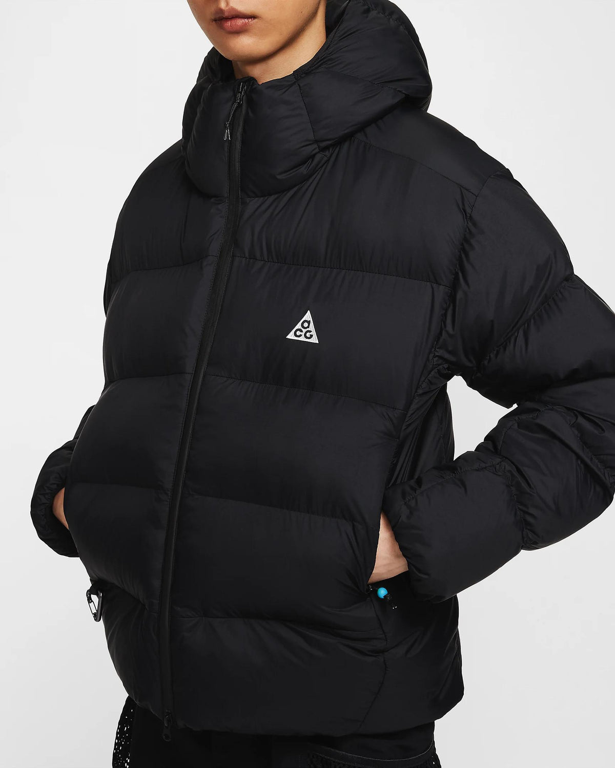 Nike ACG Therma-FIT ADV Lunar Lake Black Summit White Down Jacket FV8911 010