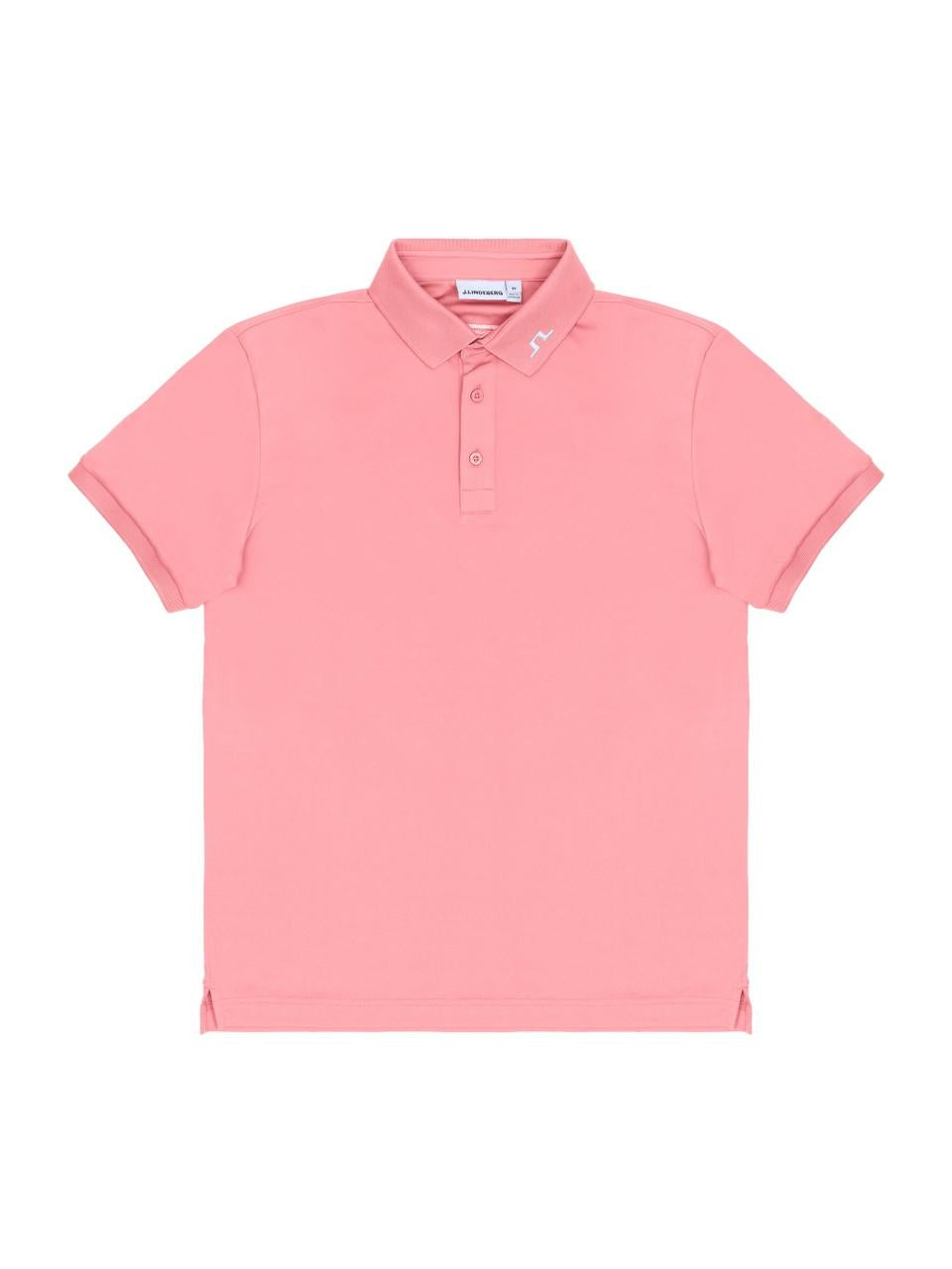 J LINDEBERG Men’s Short Sleeve Polo Shirt Navy Cotton