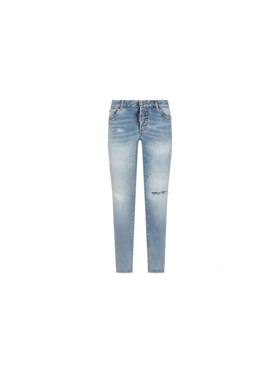 Dsquared2 Light Super Soft Wash Jennifer Skinny Jeans Denim Pants