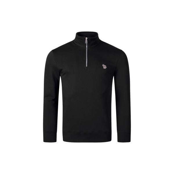 Paul Smith Zebra Regular Fit Half Zip Sweatshirt Black M2R 168T KZEBRA 79