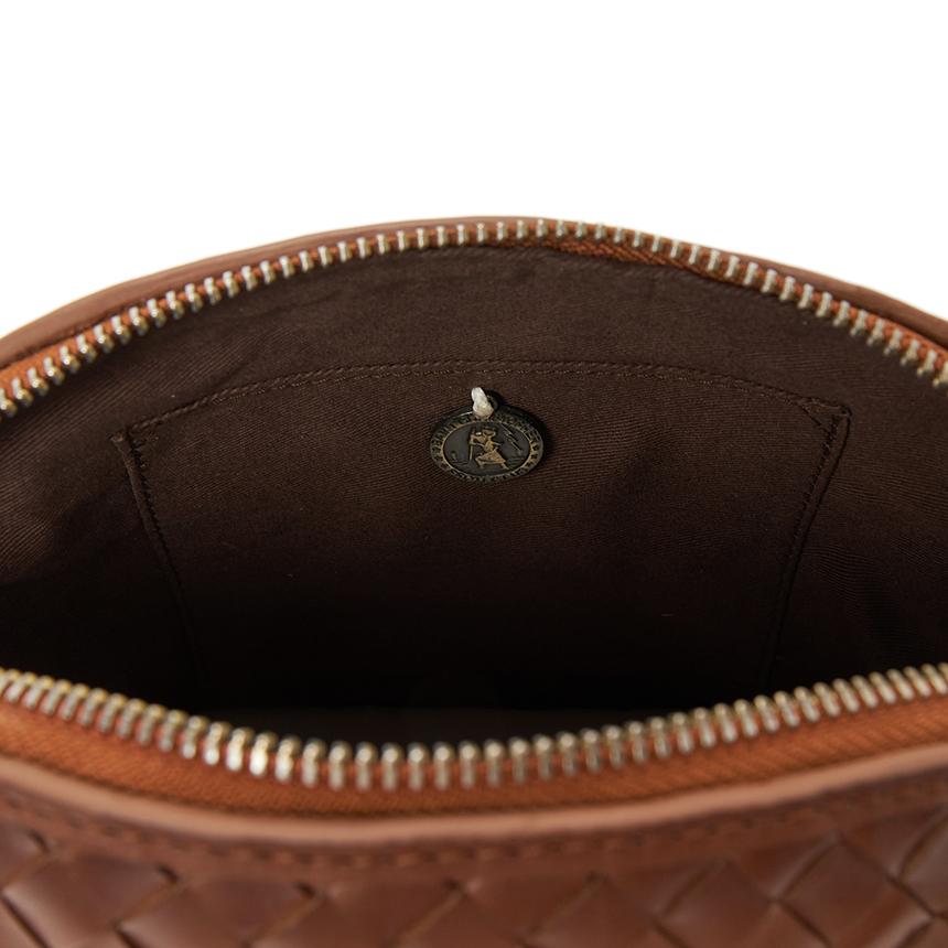 Dragon Diffusion Chunky Fellini Pochette Women’s Crossbody Bag 8011 TAN