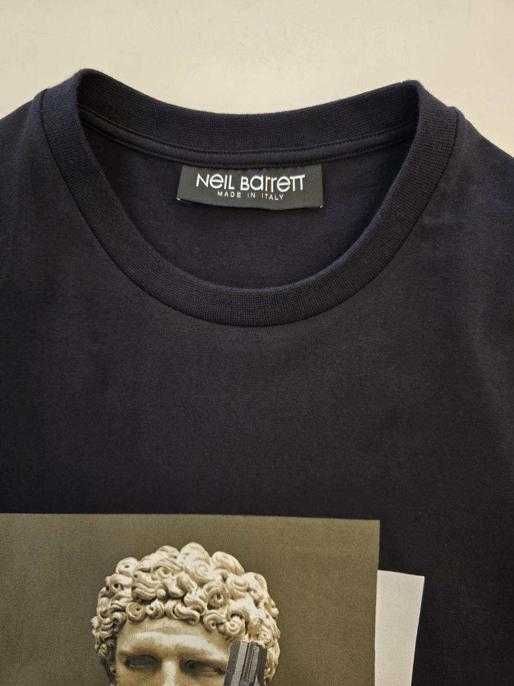 Neil Barrett Agent Hercules Short Sleeve T-Shirt PBJT488B L545S 1414