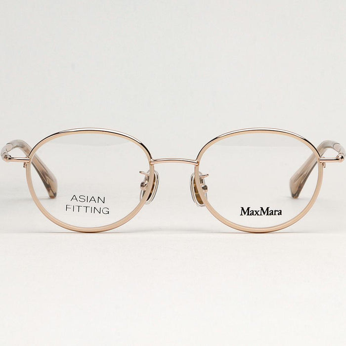 Max Mara Unisex Asian Fit Oval Eyeglass Frames MM5123 D 028