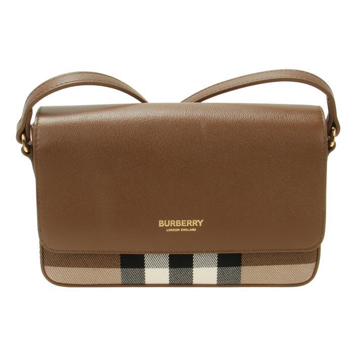 BURBERRY New Hampshire Check Crossbody Bag