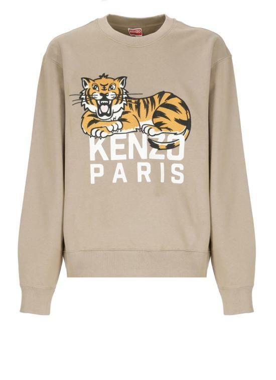 KENZO Happy Tiger Embroidered Sweatshirt 5SW263 4MF 10