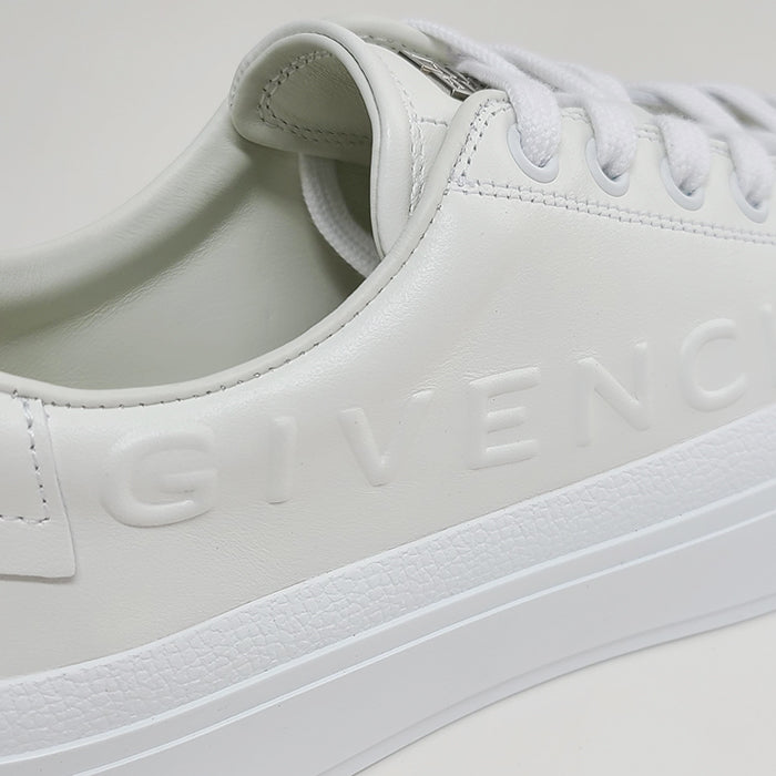 GIVENCHY City Sports Men's Low-Top Sneakers White Leather
