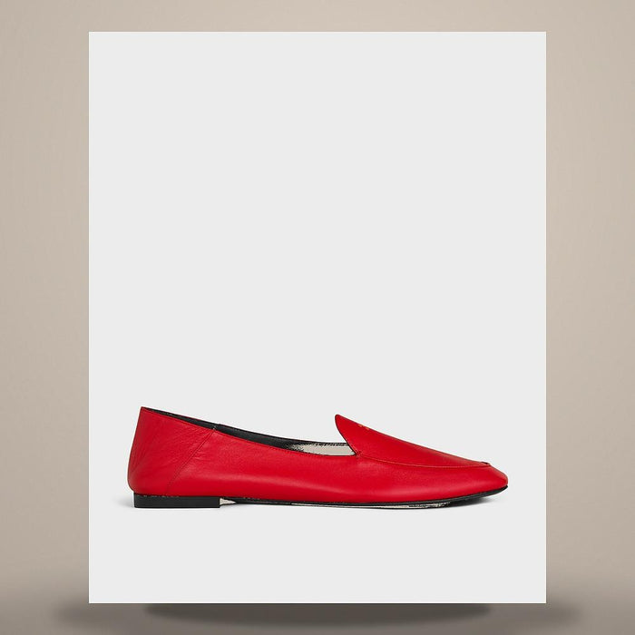 CELINE Ora Loafers Goat Leather Ultra Red Loafer 365675278C 27AG