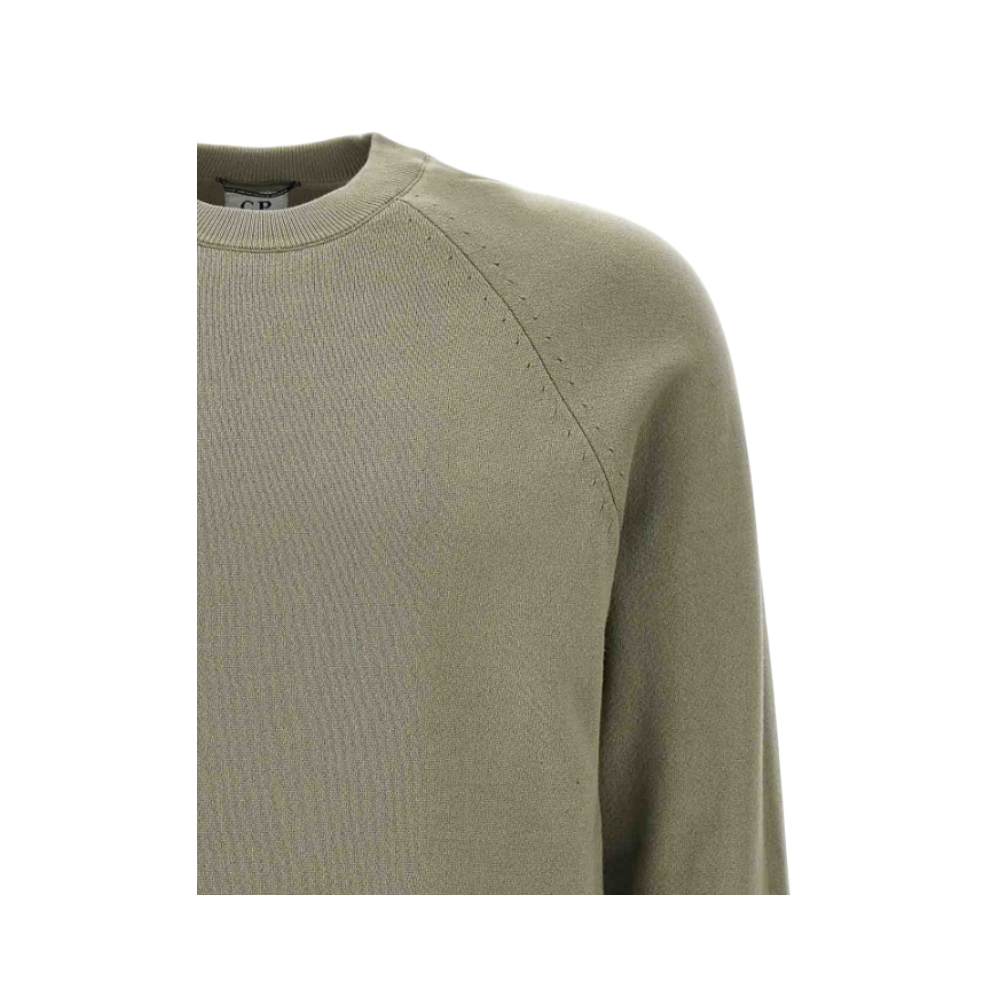 CP Company Double Mix Pocket Knit Men's T-Shirt Khaki