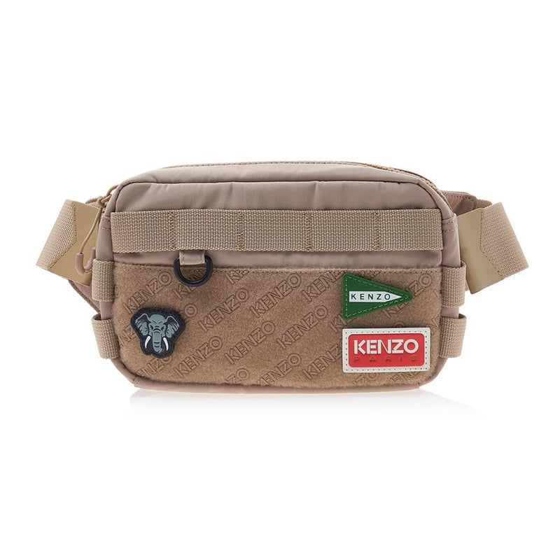 KENZO Men’s Jungle Patch Belt Bag Crossbody