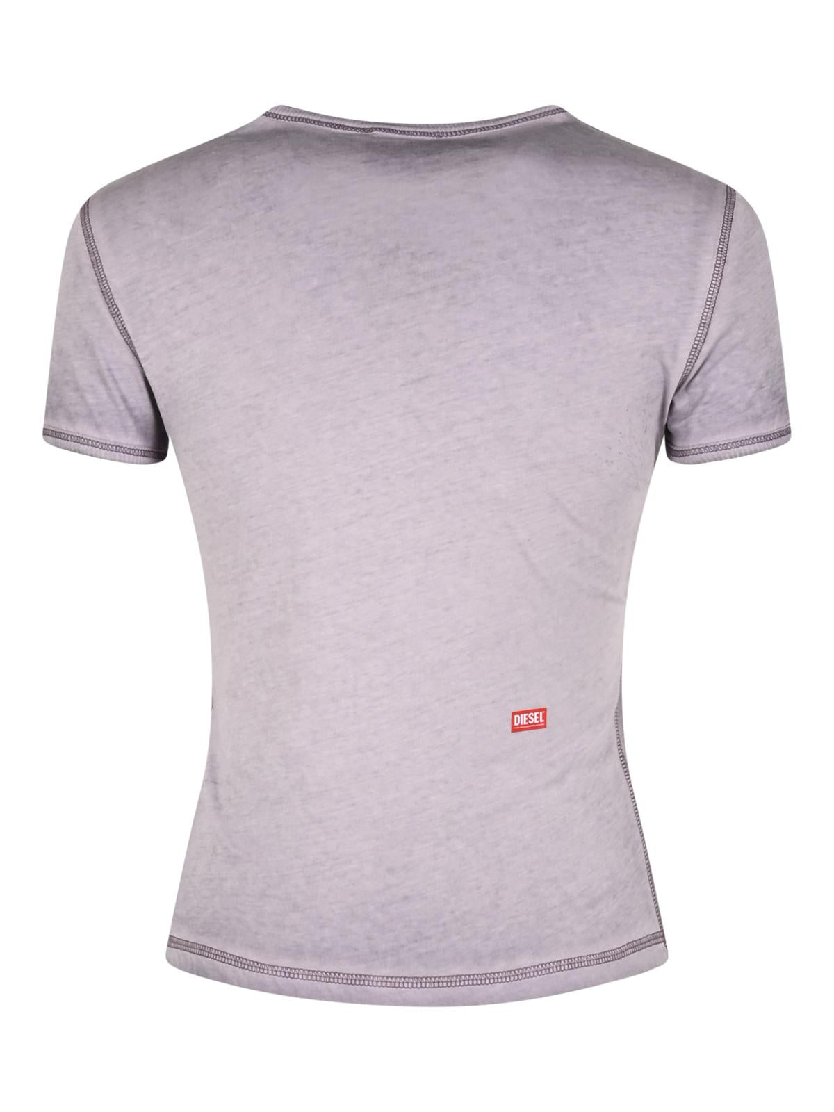 DIESEL Short Sleeve T-Shirt Women’s Black Cotton