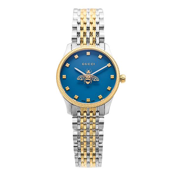 GUCCI Two-Tone G-Timeless Moving Bee Women’s Metal Watch
