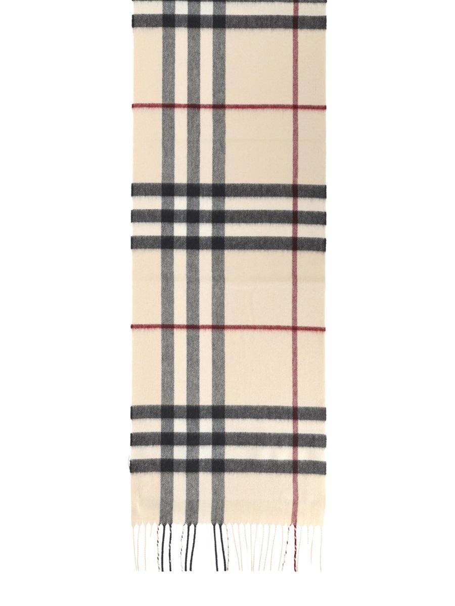 BURBERRY Black Cashmere Scarf