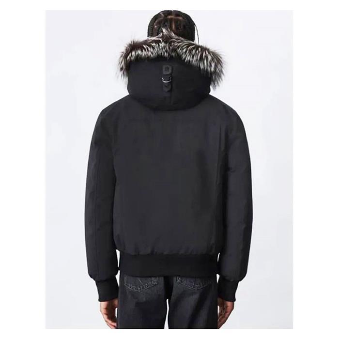 Mackage Dixon X Black Silver Down Puffer Jacket DIXONX