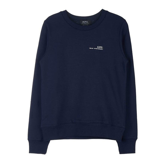 A.P.C. Women’s Logo Sweatshirt Ivory Cotton