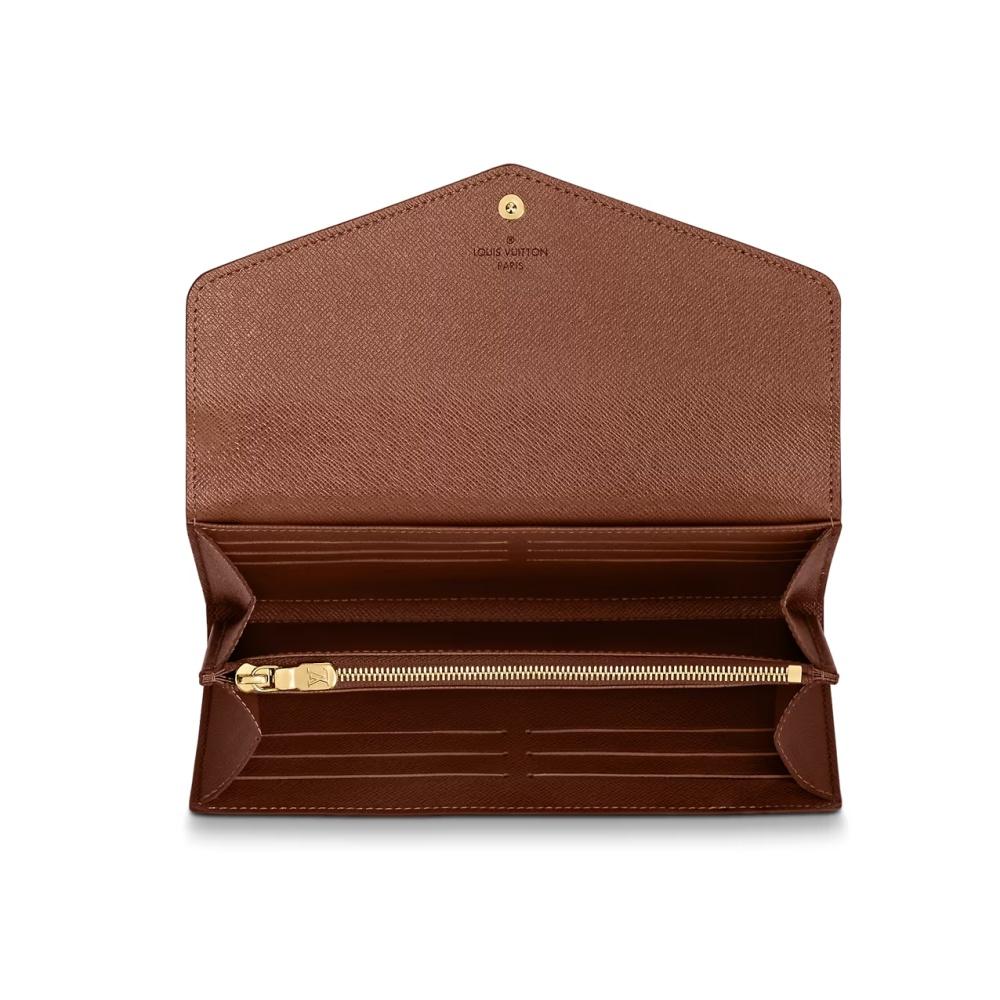 Louis Vuitton Monogram Canvas Sarah Women's Long Wallet M62236