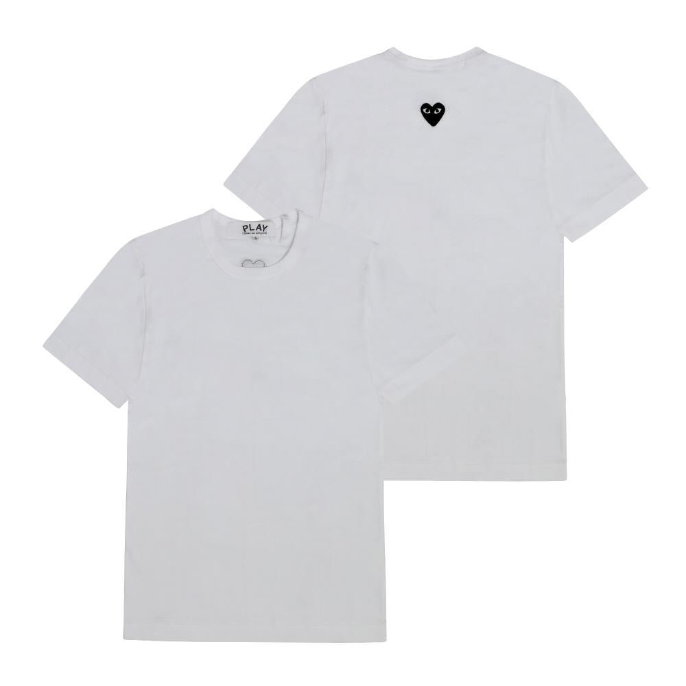 Comme des Garcons Play Black Heart Patch Unisex Short Sleeve T-Shi AX T341 051 3