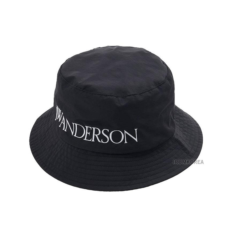 JW ANDERSON Logo Bucket Hat Black Unisex