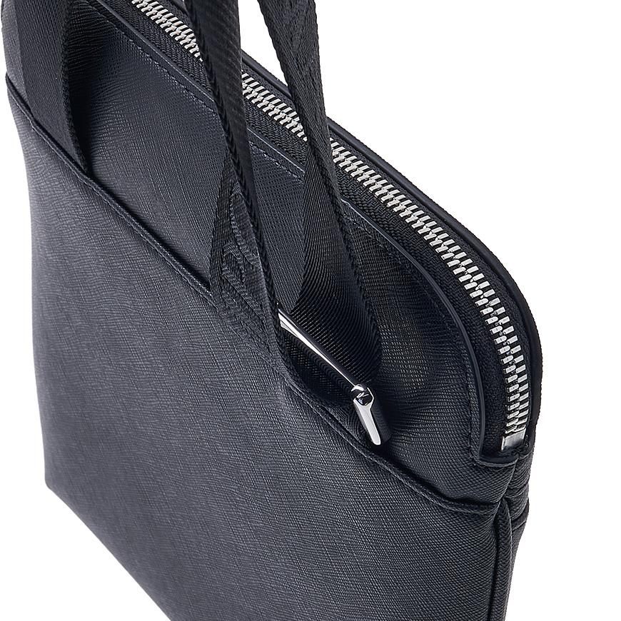 Emporio Armani Men's Logo Crossbody Bag Navy Synthetic
