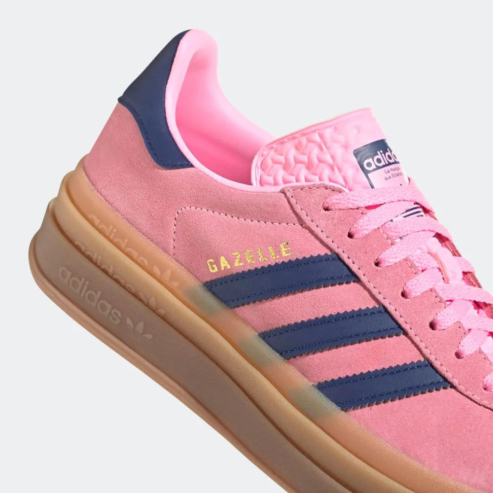 Adidas Gazelle Bold Pink Glow Victory Blue Low-Top Sneakers