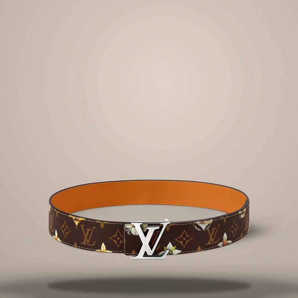 Louis Vuitton Monogram Flower Reversible Leather Belt Brown 40mm M4637